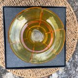 Signed Sevres crystal vase