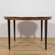 Mid-Century Round Rosewood Dining Table Model 71 by Severin Hansen for Hasl