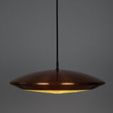 Danish vintage pendant lamp Diskos by Jo Hammerborg, Fog og Morup, 1965