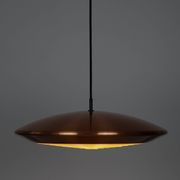 Vintage Danish pendant lamp Diskos by Jo Hammerborg, Fog and Morup, 1965