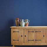 Bamboo Sideboard Adrien Audoux and Frida Minet