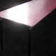 Mullca canteen table with towel holder, red formica, 60s/70s