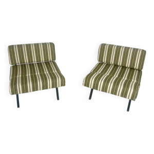 paire de chaises inclinables - italiennes