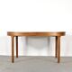 Midcentury nathan oblong teak extending table. vintage modern