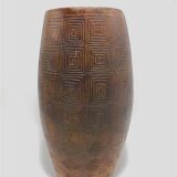 Wooden vase