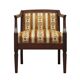 Mahogany armchair, Danish design, 1970s, production: Denmark