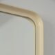 Vintage mirror by Deknudt Belgium 1980s