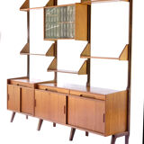 Wall unit, 3 Modules, System 'Libra' by Karl Edvard Korseth for Aandal Mobler, Norway 1960's