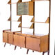 Wall unit, 3 Modules, System 'Libra' by Karl Edvard Korseth for Aandal Mobler, Norway 1960's