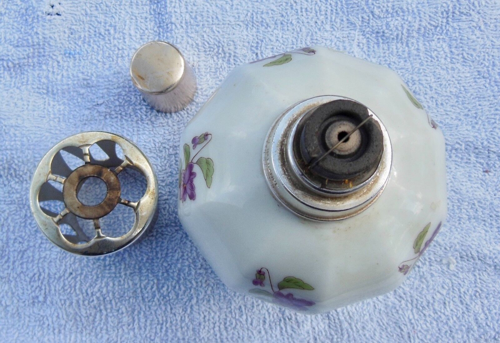 Berger lamp made in france porcelain of limoges