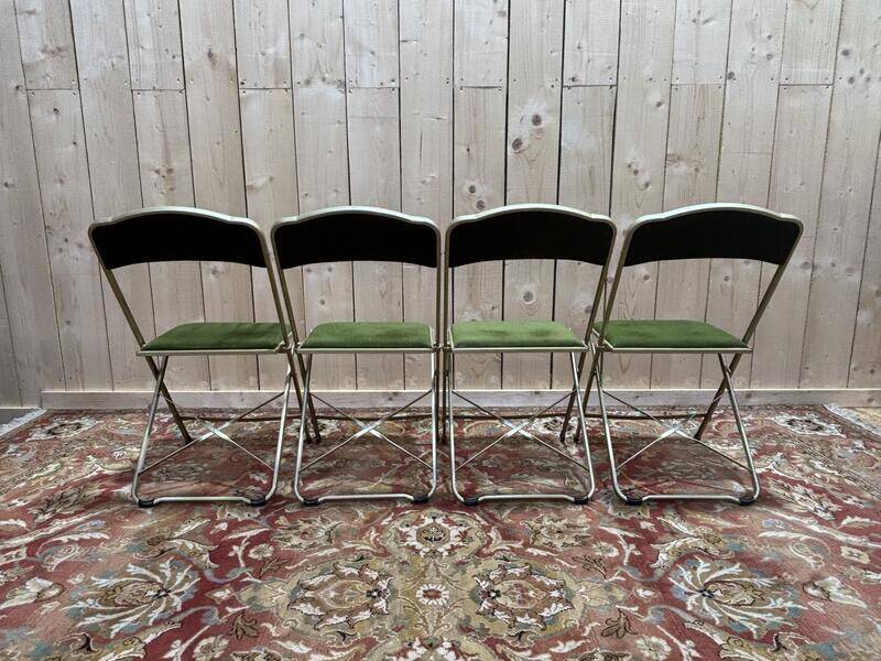 4 chaises dma événementielles vert