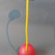 Halogen desk lamp Memphis Stilplast Movement, Italy 1980.