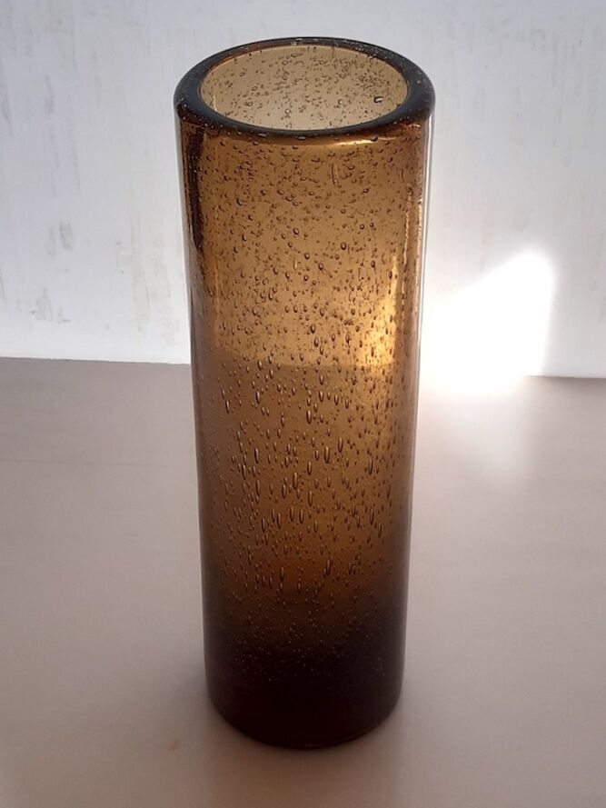 Vintage bubble vase from bendor glassware