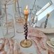 Vintage brass candlestick