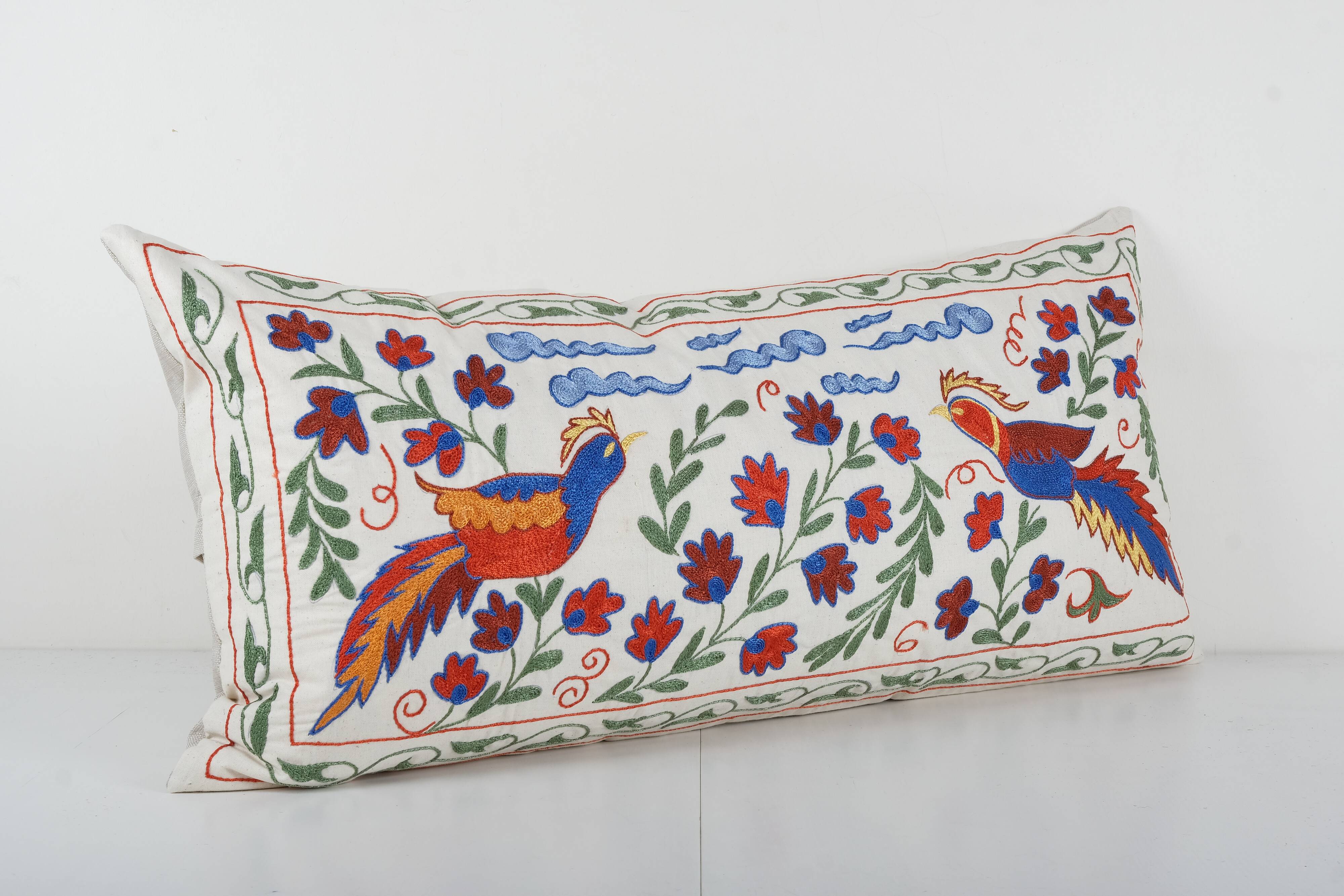 Turkish Suzani cushion cover