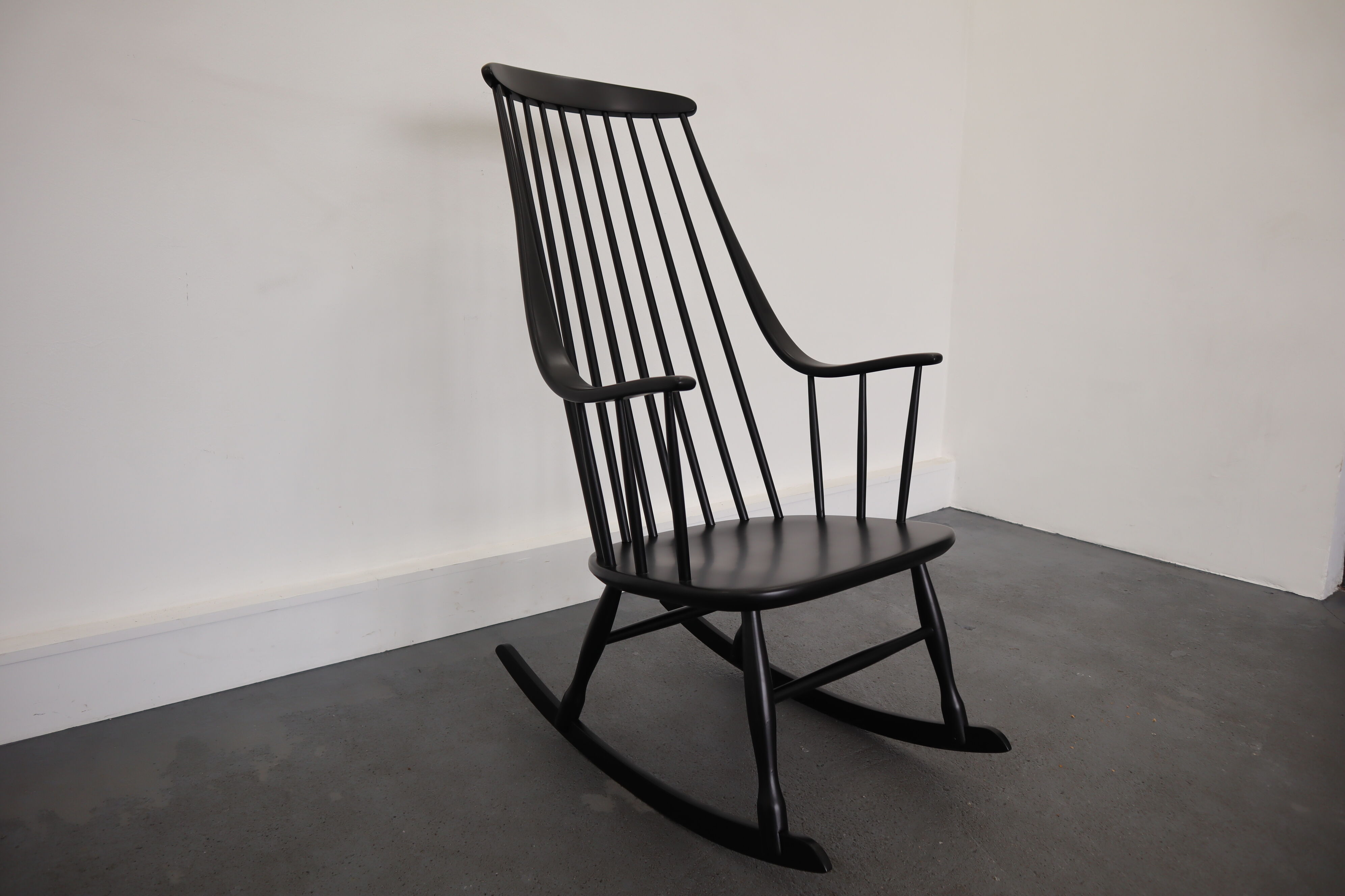 Rocking chair by L. Larsson, Nesto, Sweden, 1960s