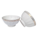 Paire de bols en porcelaine