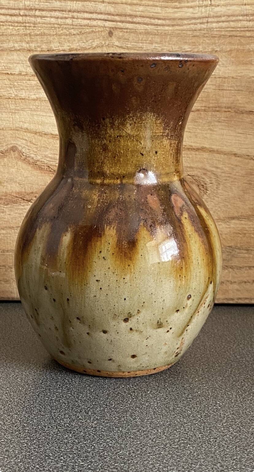 Stoneware vase, Migeon La Borne