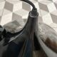 Black metal suspension diam 41cm