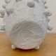 Vase vintage relooké blanc
