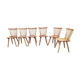 6 60s bistro bar chairs