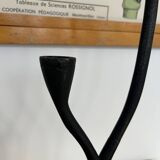 Cast iron "tree" candlestick from the 70s/80s