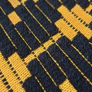 Wool handwoven yellow rug Romanian rug. Teppich. Tapis roumain. Romania