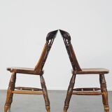 2 chaises de salle à manger, milieu du 19e siècle
