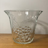 Glass ice bucket