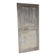 19th century partition door in double-sided solid oak