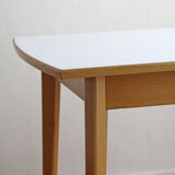 Formica dining table and wood