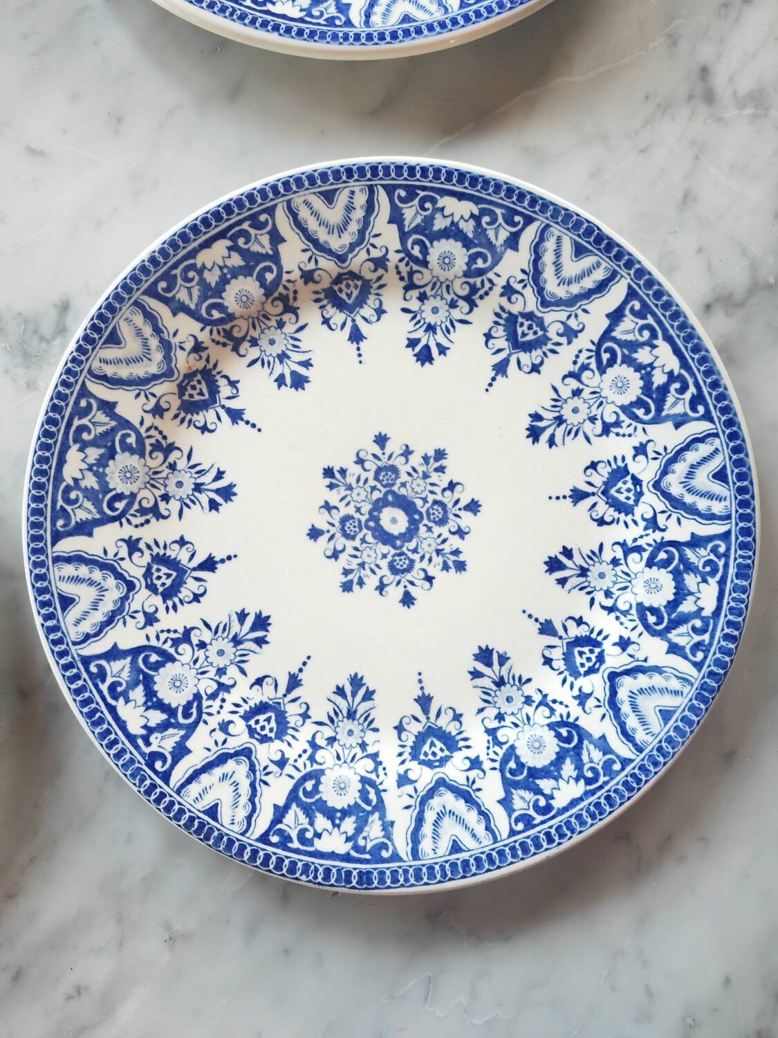 6 assiettes Gien