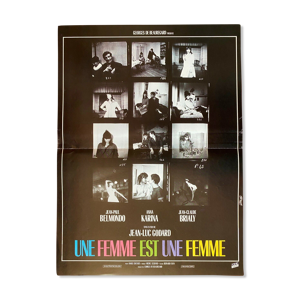 Affiche une femme est une femme