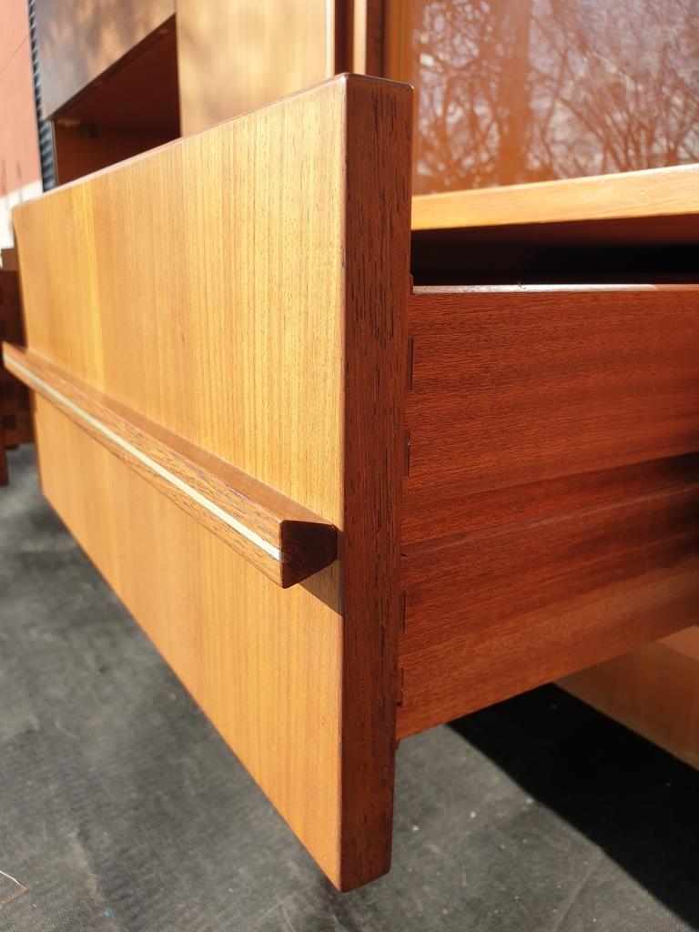 Library living Luigi Bartolini Italian design 1970