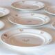 6 old flat plates Villeroy & Boch 1930-1940