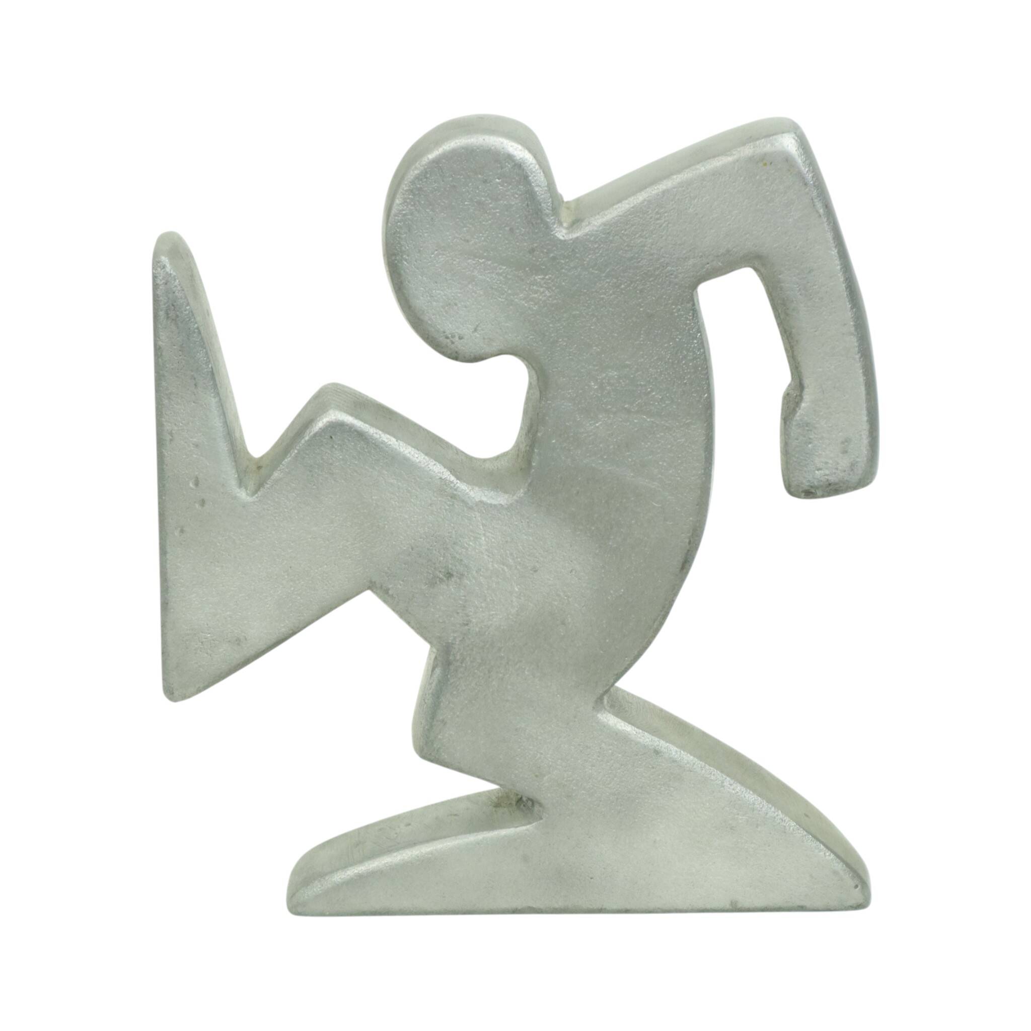 La Linea Osvaldo Cavandoli Design Bookend Metal