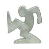 La Linea Osvaldo Cavandoli Design Bookend Metal