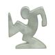 La Linea Osvaldo Cavandoli Design Bookend Metal