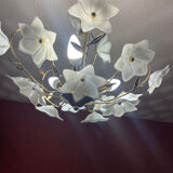 Murano flower chandelier from the 60s
