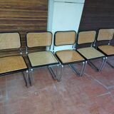Set of 5 chairs Marcel Breuer B32
