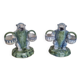 Pair of Keller Guerin salt shakers