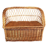Rattan chest bench