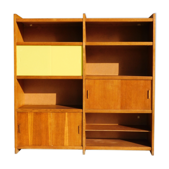 Bibliothèque vintage modulable