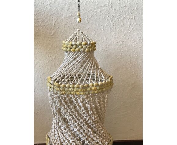 Vintage Seashell Chandelier Selency Vintage Seashell Chandelier Selency
