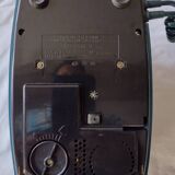 Old Blue Phone Vintage S63 Socotel with Ptt Keyboard