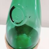 Vase, carafe verte