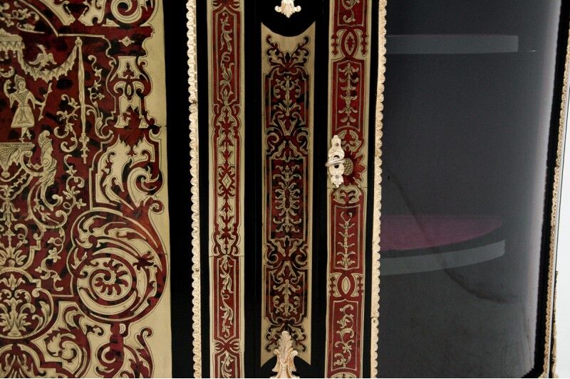 Boulle cabinet, France, circa 1860