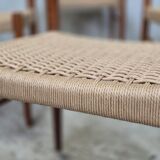 Price for 2 chairs! H.W. Klein, Bramin vintage Danish new papercord