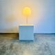 Milky Glass Sphere Table Lamp By Harco Loor For Harco Loor Design, The Netherlands 1980S