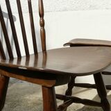 Set of 9 Vintage Scandinavian Bistro Chairs 1960